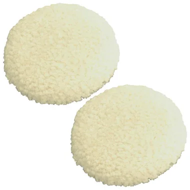 Tampons de polissage en laine Shurhold Buff Magic – Paquet de 2 – 6,5″ pour polisseuse double action – 36627