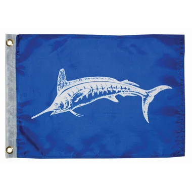 Taylor Made Drapeau Marlin Blanc 30,5 x 45,7 cm