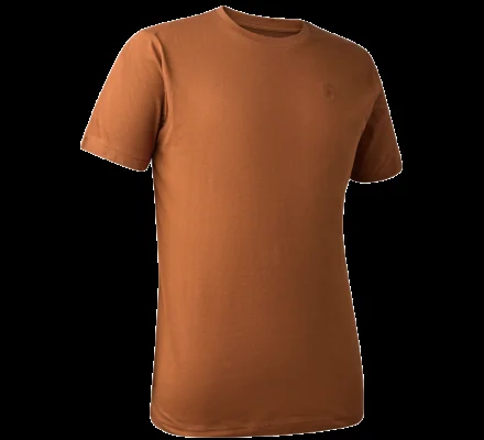 Tee-shirt à manches courtes dessin cerf orange Deerhunter – Image 2