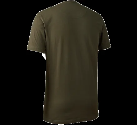 Tee-shirt à manches courtes kaki Nolan Deerhunter – Image 2