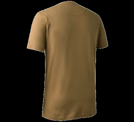 Tee-shirt à manches courtes marron Nolan Deerhunter – Image 2
