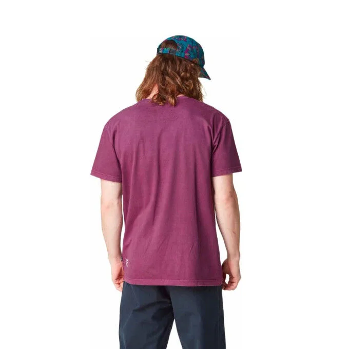 Tee-shirt homme Picture POENY – Purple Wine Washed – Image 3