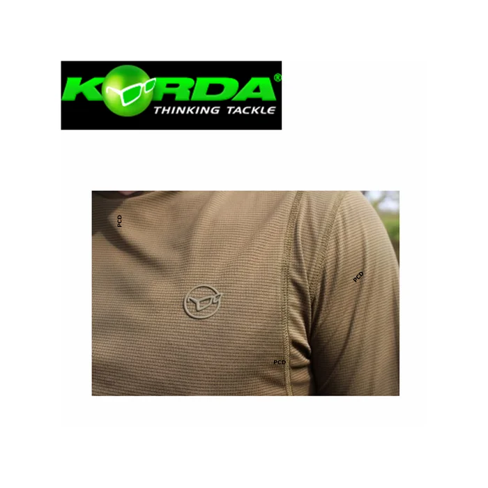 TEE SHIRT MANCHES LONGUES KORDA KOOL QUICK DRY LONG SLEEVE TEE KAKI