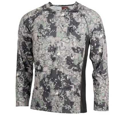 Tee-shirt manches longues Spandex camo digital SOMLYS