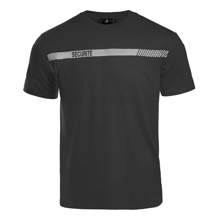Tee-shirt Sécurité Noir Sécu-One sécurité Noir