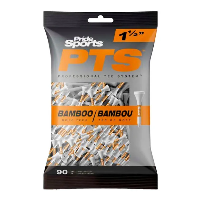 Tees Pride Sports PTS Bamboo 1 1/2In Tees Orange Pack 90