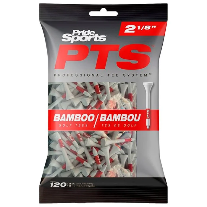 Tees Pride Sports PTS Bamboo 2 1/8In Tees Red Pack 120