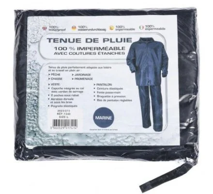 Tenue de pluie kaki PERCUSSION – Image 2