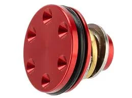 TETE DE PISTON ALU ROUGE 6 TROUS