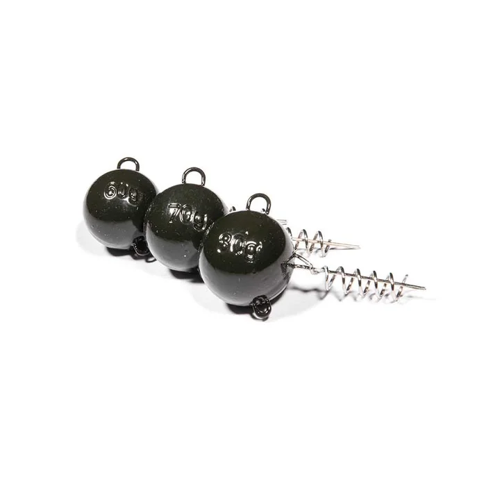 Tete Plombee Fox Rage Pelagic Screws Green Pumpkin