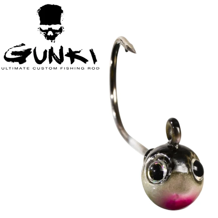 TETES PLOMBEES GUNKI G’ROUND NATURAL BLACK SILVER PAR 3