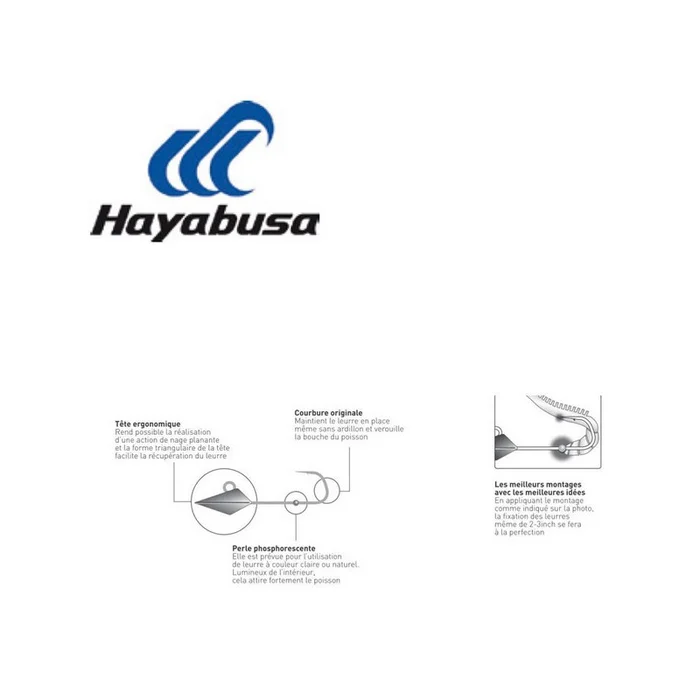TETES PLOMBEES HAYABUSA EX 929 PAR 5