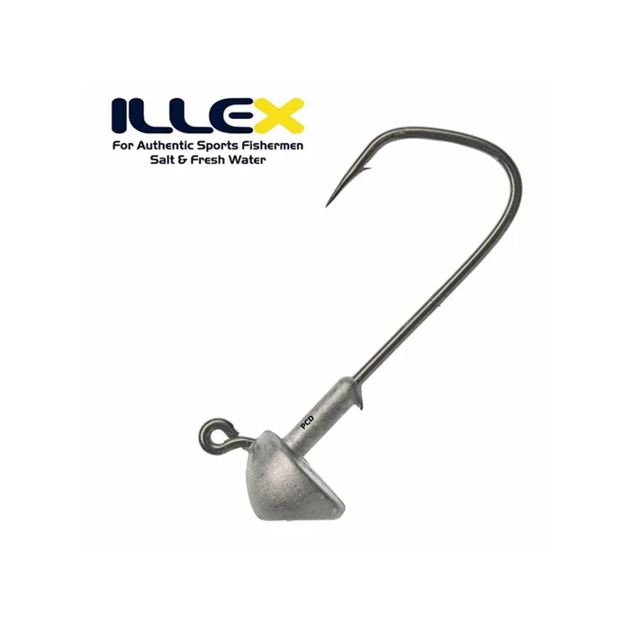 TETES PLOMBEES ILLEX DEXTER TIP UP HEAD 15G N°1 /0 PAR 3