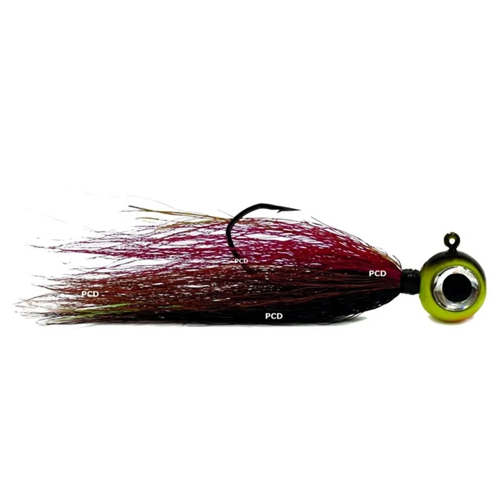 Têtes Plombées Vmc Moontail Jig Redtail Chub Par 2