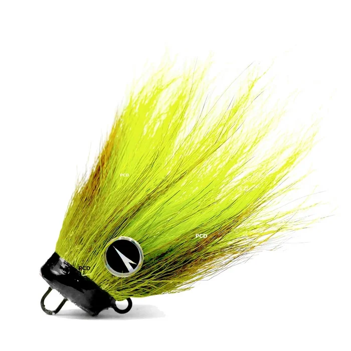 Têtes Plombées Vmc Mustache Rig Chartreuse Par 1