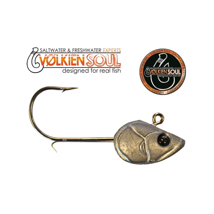 TETES PLOMBEES VOLKIEN SOUL SKULL FIXE BRUT PAR 20