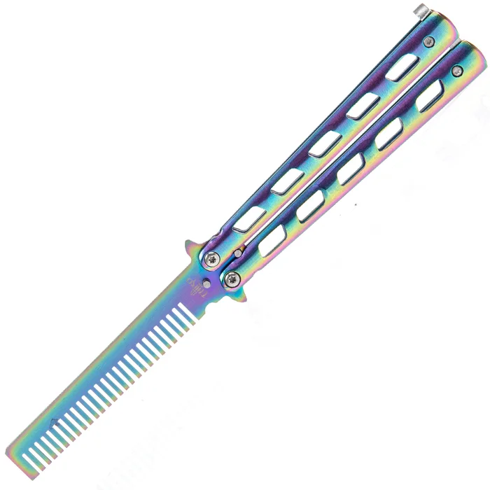 TH.10967C – Third Couteau papillon peigne