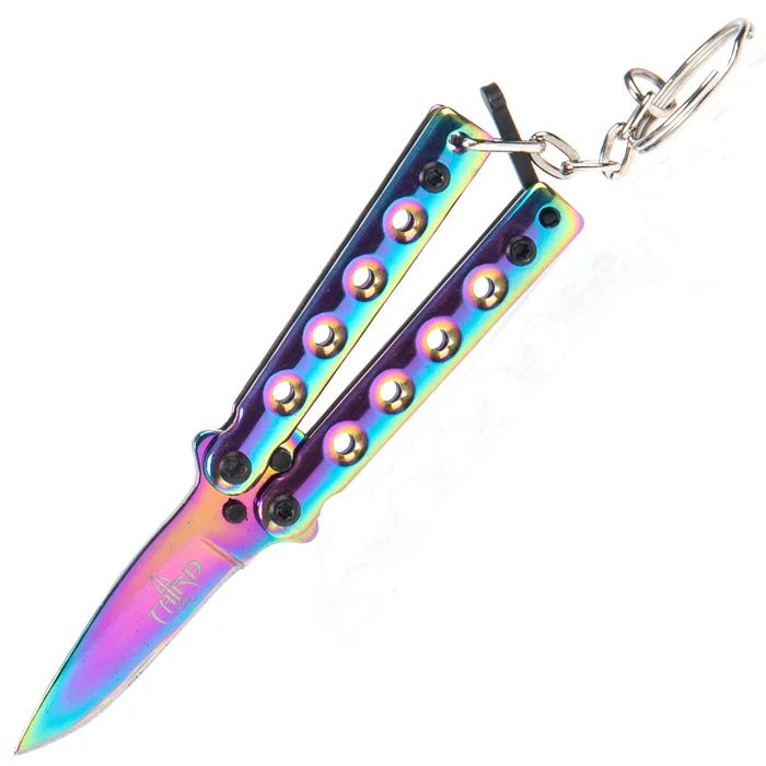 TH.K2824W – Third Mini couteau papillon porte clés