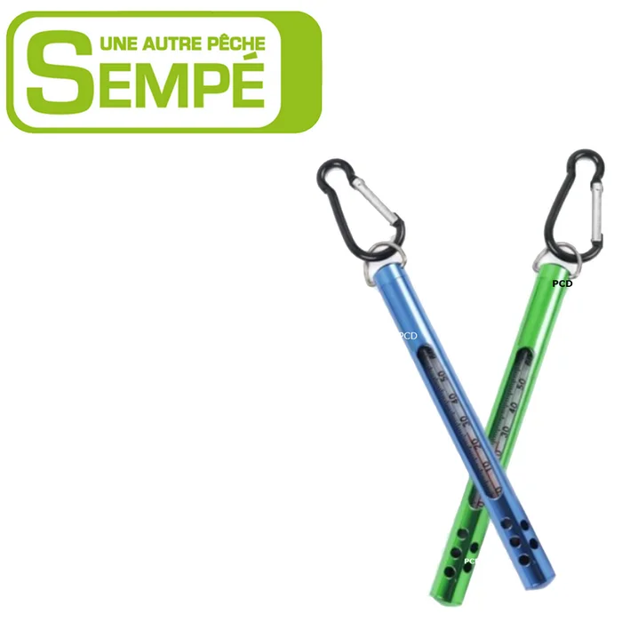 THERMOMETRE + CLIP ATTACHE VERT PIERRE SEMPE