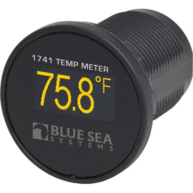 Thermomètre Mini OLED Bleu Mer 1741