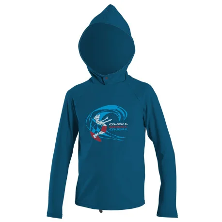Tops Lycra EnfantO’Neill Toddler O’Zone Sun Hoodie Blue 2025