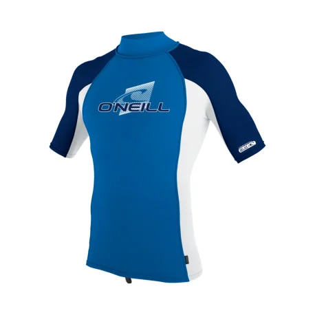 Tops Lycra EnfantO’Neill YOUTH PREMIUM SKINS S/S RASH GUARD TURTLENECK OCEAN/WHITE/NAVY 2025