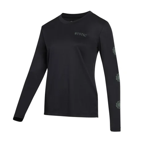 Tops Lycra FemmeMystic Jayde L/S Loose Quickdry black 2024