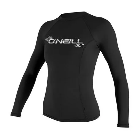 Tops Lycra FemmeO’Neill WMS BASIC SKINS L/S RASH GUARD Black 2025