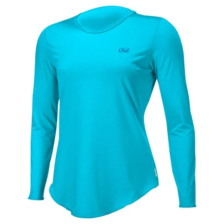Tops Lycra FemmeO’Neill Wms Blueprint L/S Sun Shirt Turquoise 2025