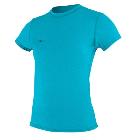 Tops Lycra FemmeO&rsquo;Neill Wms Trvlr Hybrid S/S Sun Shirt TURQUOISE 2025