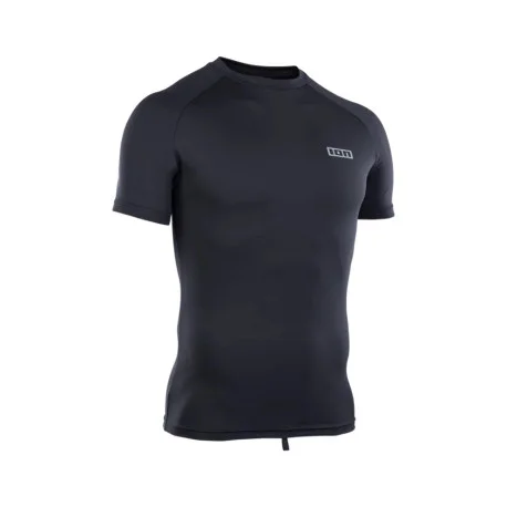 Tops Lycra HommeIon Rashguard S/S – Noir 2025