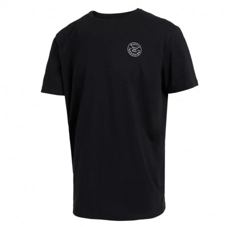 Tops Lycra HommeMystic Boarding S/S Quickdry – Noir 2024