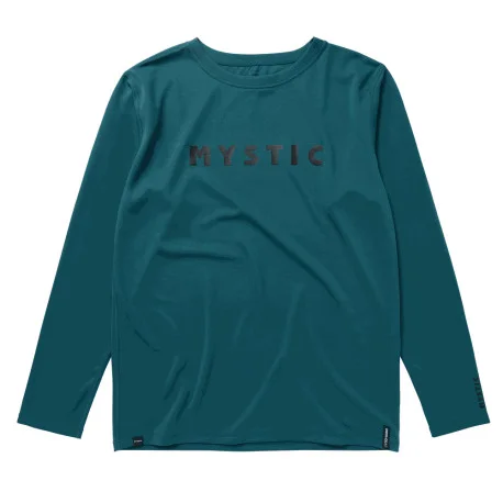 Tops Lycra HommeMystic Star L/S Quickdry – Teal 2025