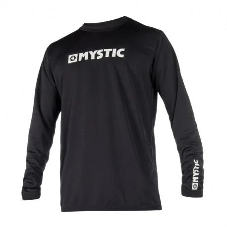 Tops Lycra HommeMystic Star L/S Rashvest – Noir 2024