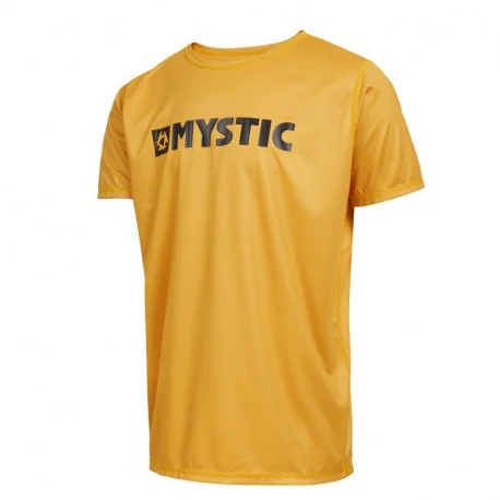Tops Lycra HommeMystic Star S/S Quickdry – Moutarde 2024