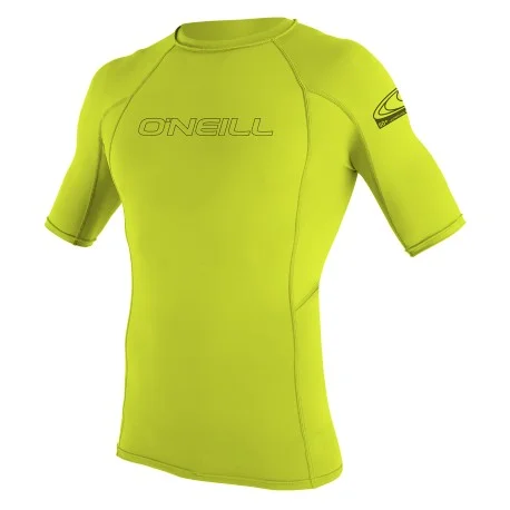 Tops Lycra HommeO’Neill BASIC SKINS S/S Performance Lime 2025
