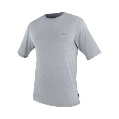 Tops Lycra HommeO’Neill Trvlr Hybrid S/S Graphic Sun Shirt SMOKE 2025