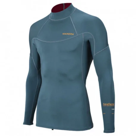 Tops Neoprene HommeManera Neo top SEAFARER – 1.0 mm pewter 2022