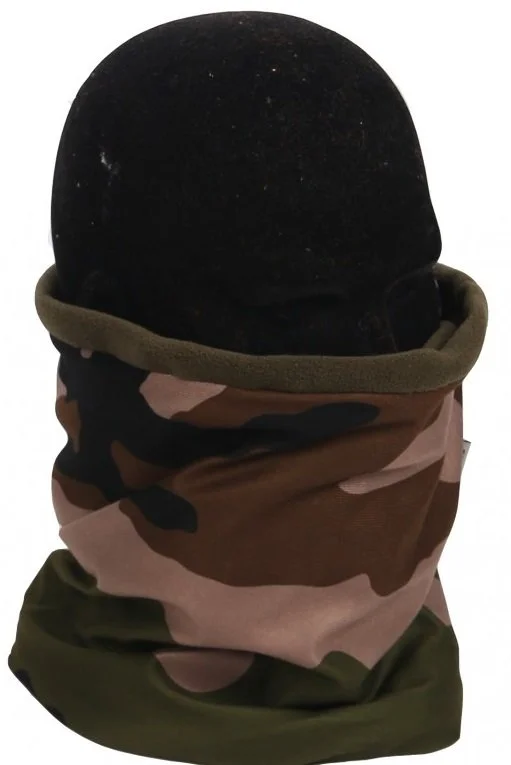 Tour de cou polaire camouflage vert SOMLYS