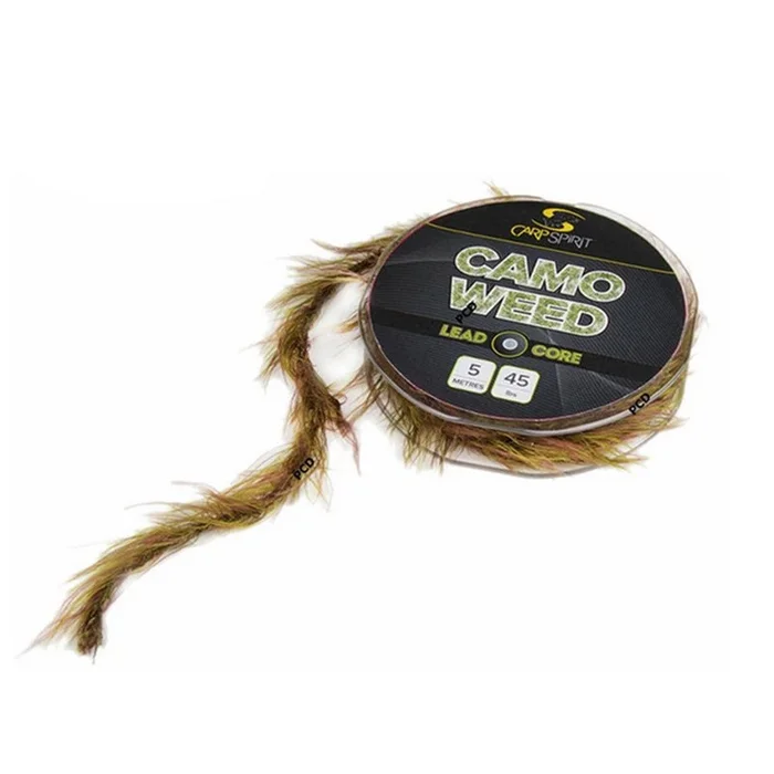 Tresse Carp Spirit Camo Weed Lead Core 5M00