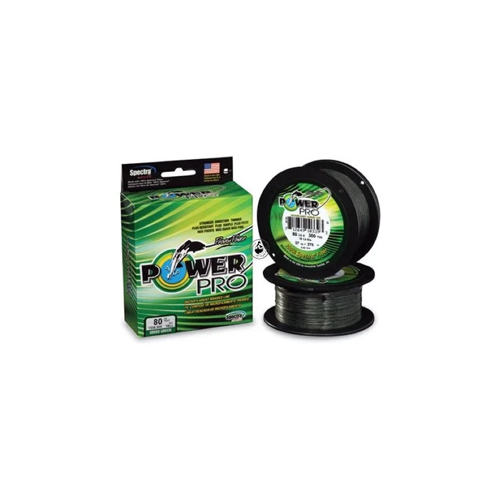 Tresse Power Pro Verte – Bobine 1370m