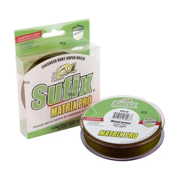 Tresse Sufix Matrix Pro Weed Green 135M