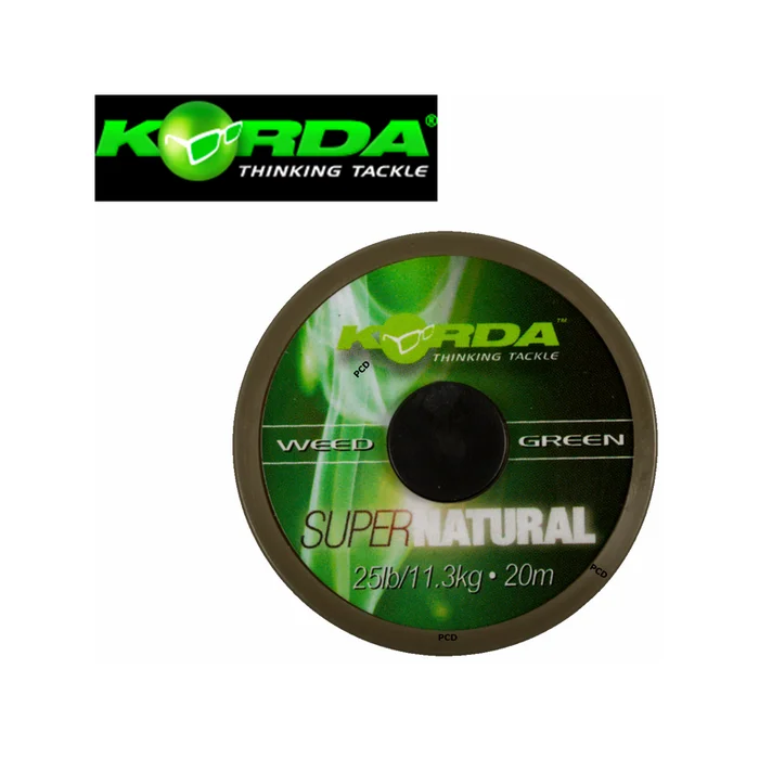 Tresse Supernatural Vert Korda 20m