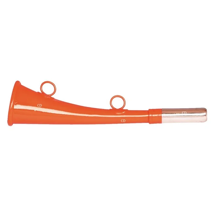 Trompe Plate Métal Stepland Orange 20cm