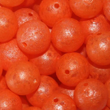 Troutbeads – 8mm 30CT – Glowbeadz Orange fluo