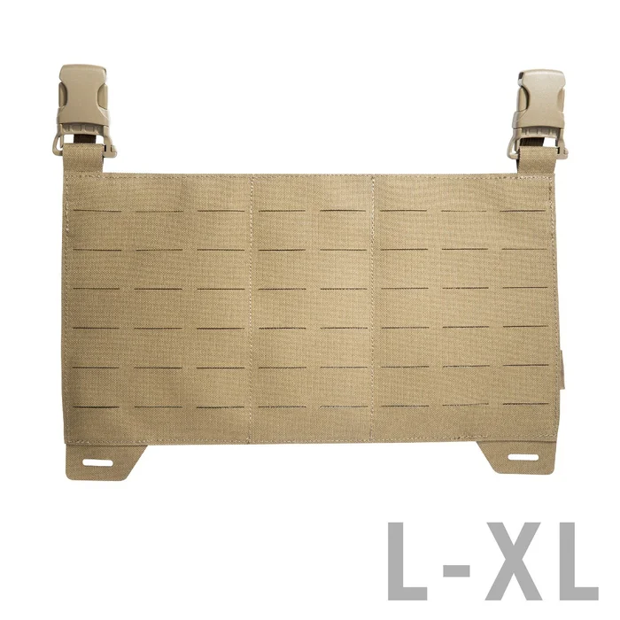 TT CARRIER PANEL LC – Panneau frontale MOLLE- Lasercut pour portes-plaques – Sable