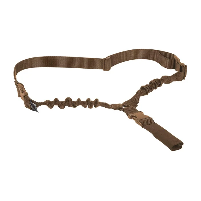 TT single sling – Bretelle elastique un point – Coyote – detachable