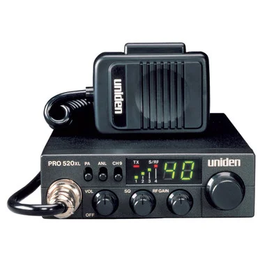 Uniden PRO520XL CB Radio avec sortie audio 7W