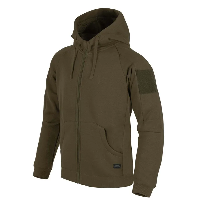 Urban Tactical Hoodie Elite Lite (Fullzip)® – OD