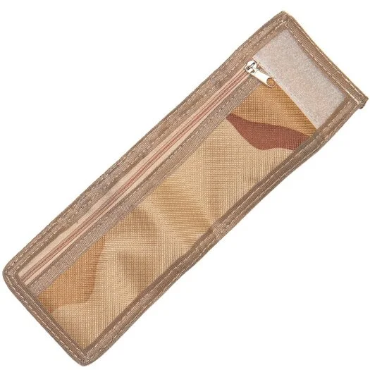 US pochette bracelet zippé, DCU Desert camo
